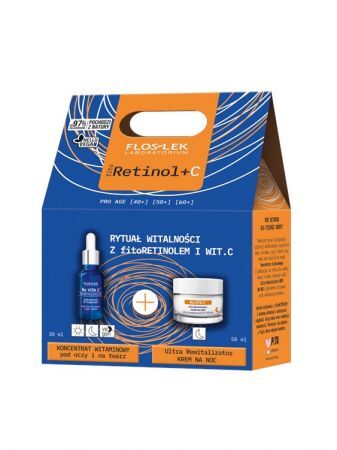 FLOS-LEK FITORETINOL+C Pro age zestaw