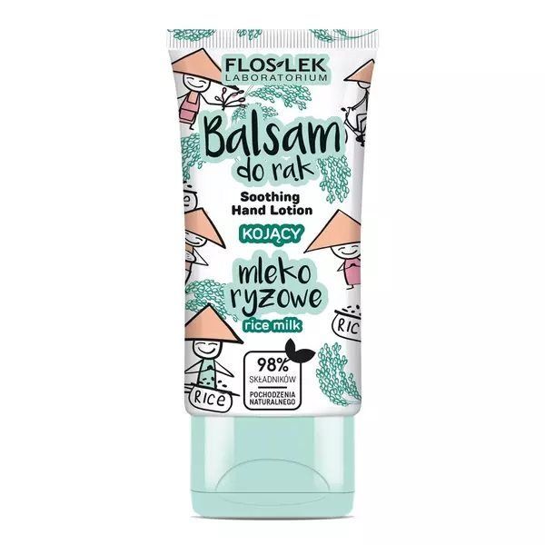 FLOS-LEK HAND CARE Balsam do rąk kojący mleko ryżowe 40 ml