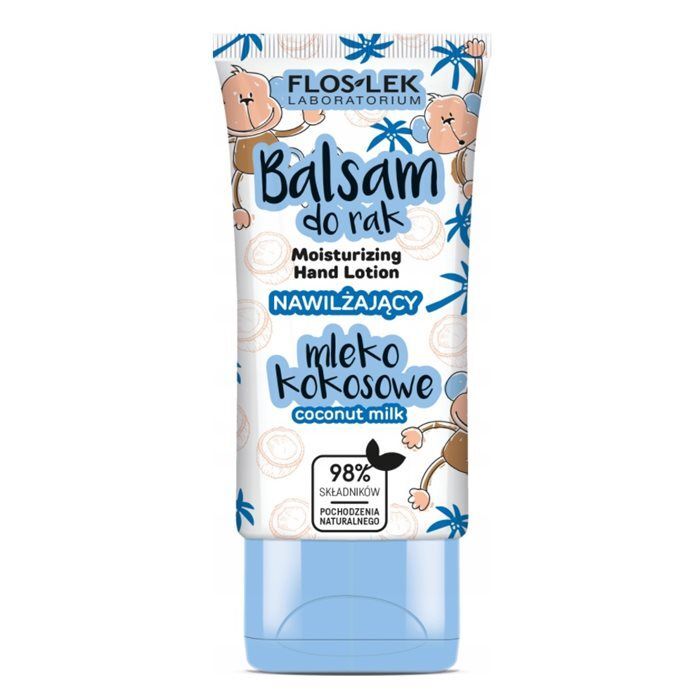 FLOS-LEK HAND CARE Balsam do rąk nawilżający mleko kokosowe 40 ml