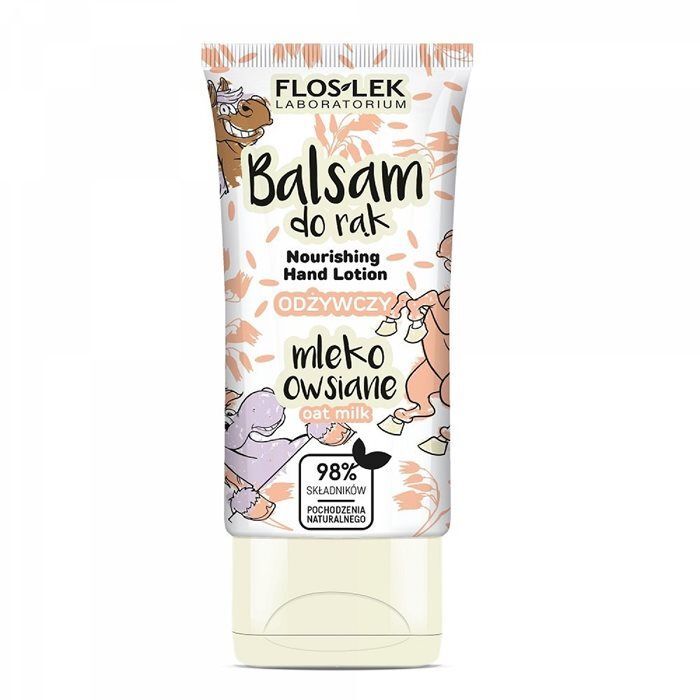 FLOS-LEK HAND CARE Balsam do rąk odżywczy mleko owsiane 40 ml