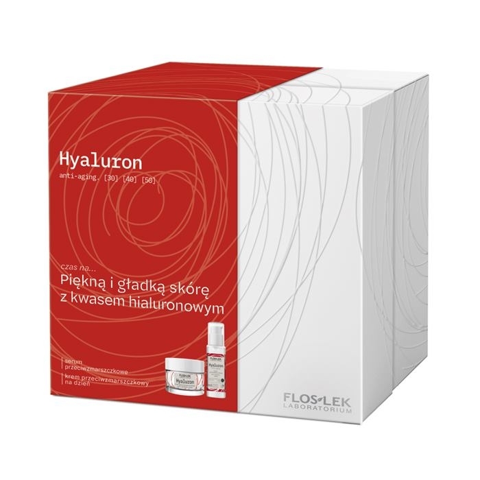 FLOS-LEK HYALURON Anti-Aging Zestaw (serum + krem)