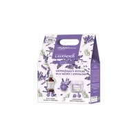Flos-Lek Lavender Pro Age zestaw (serum + krem)