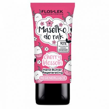 FLOS-LEK Masełko do rąk regenerujące cherry blossom 50 ml