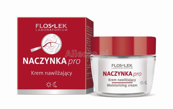 Flos-Lek Naczynka Pro Krem Nawilżający, 50 ml