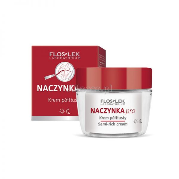 Flos-Lek Naczynka Pro krem półtłusty, 50 ml