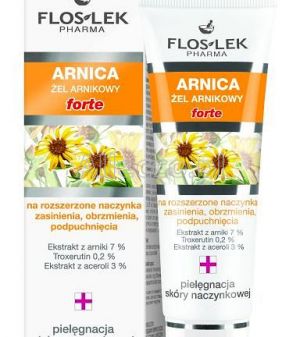 FLOS-LEK NACZYNKA Żel arnikowy forte 50 ml