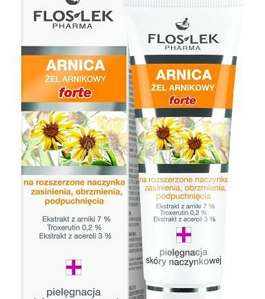 Flos-Lek Naczynka Żel arnikowy forte, 50 ml