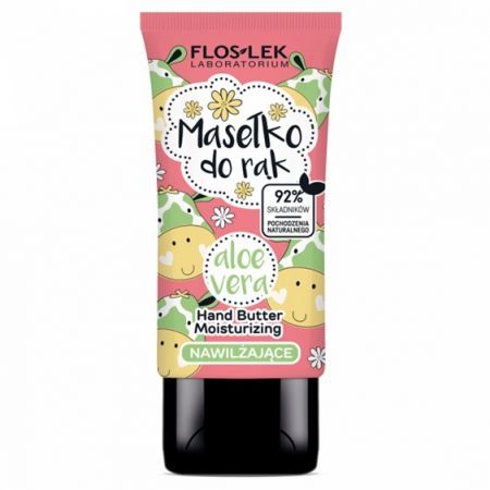 FLOS-LEK Nawilżające masełko do rąk z aloesem 50 ml