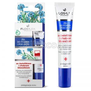 FLOS-LEK OCZY Żel ze świetlikiem i chabrem bławatkiem 15 ml