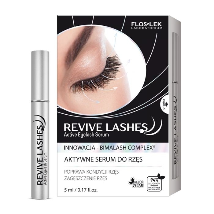 FLOS-LEK Revive Lashes Aktywne serum do rzęs, 5 ml