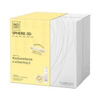 FLOS-LEK Skin Care Expert Sphere-3D Witamina C Zestaw (krem + koncentrat)