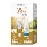 Flos-Lek Sun Anti-Spot zestaw krem ultralekki SPF30, 30 ml + nawilżająca mgiełka, 30 ml