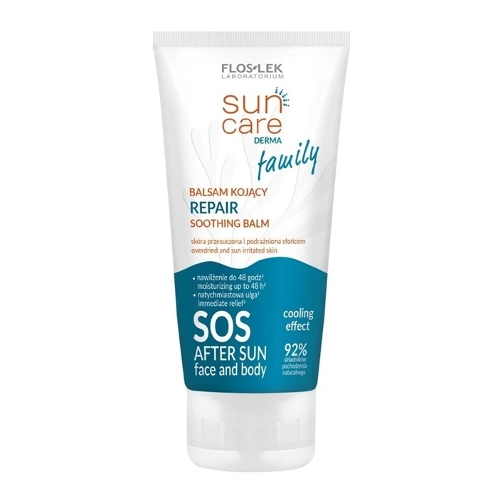 Flos-Lek Sun Care Derma Family balsam kojący Repair po opalaniu, 125 ml