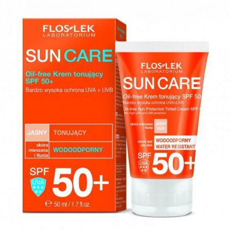 FLOS-LEK SUN Oil-free Krem tonujący SPF50+ 50 ml