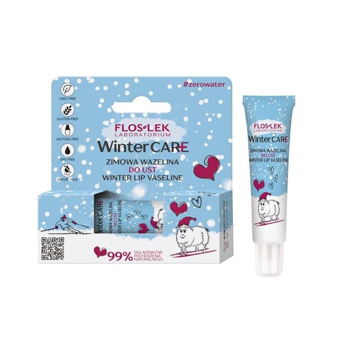 FLOS-LEK WINTER CARE Zimowa wazelina do ust 10 g