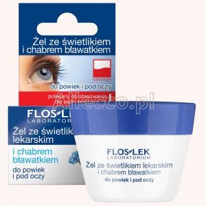 FLOS-LEK Żel ze świetlikiem i chabrem bławatkiem 10 g