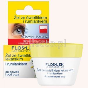 FLOS-LEK Żel ze świetlikiem i rumiankiem 10 g