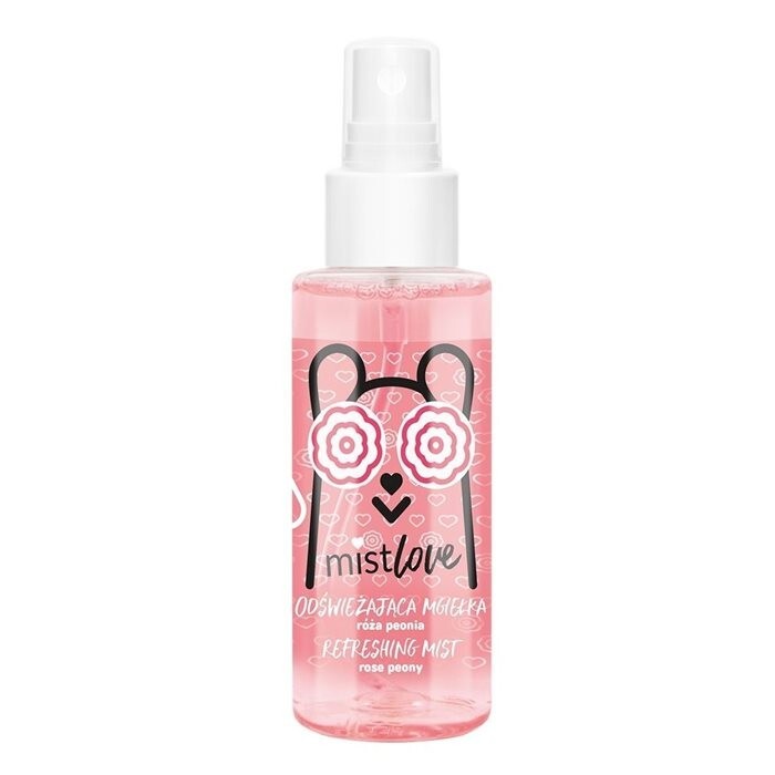 FLOS-LEK ŻELOVE Nawilżenie peony water bomb 2w1 50 ml + MISTLOVE Odświeżająca mgiełka 95 ml