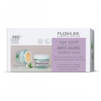 FlosLek Eye Zone Anti-Aging okolice oczu Zestaw (żel do powiek i pod oczy, 10 g + krem pod oczy, 15 ml), 1 szt.