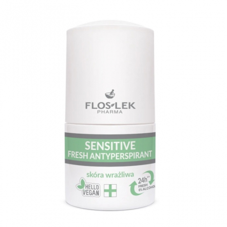 FlosLek Fresh antyperspirant do skóry wrażliwej, 50 ml