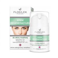 FlosLek Sensitive Krem regenerujący do skóry wrażliwej, 50 ml