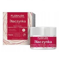 FlosLek Stop Naczynka krem-maska regenerujący z hesperydyną na noc, 50 ml