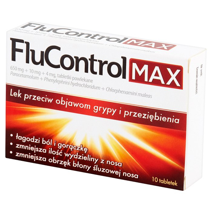 Flucontrol Max 10 tabletek