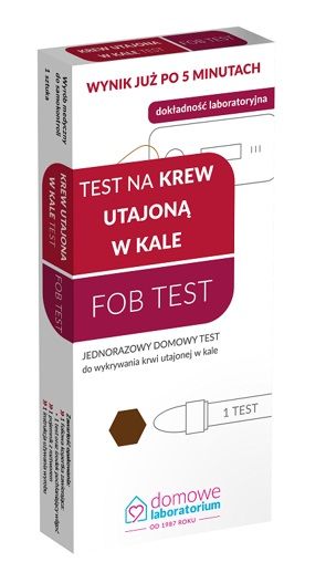 FOB TEST wykrywa krew utajoną w kale 1 szt.
