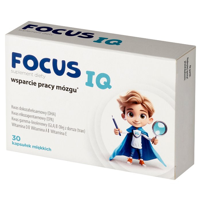 Focus-IQ kapsułki na koncentrację i pamięć, 30 szt.