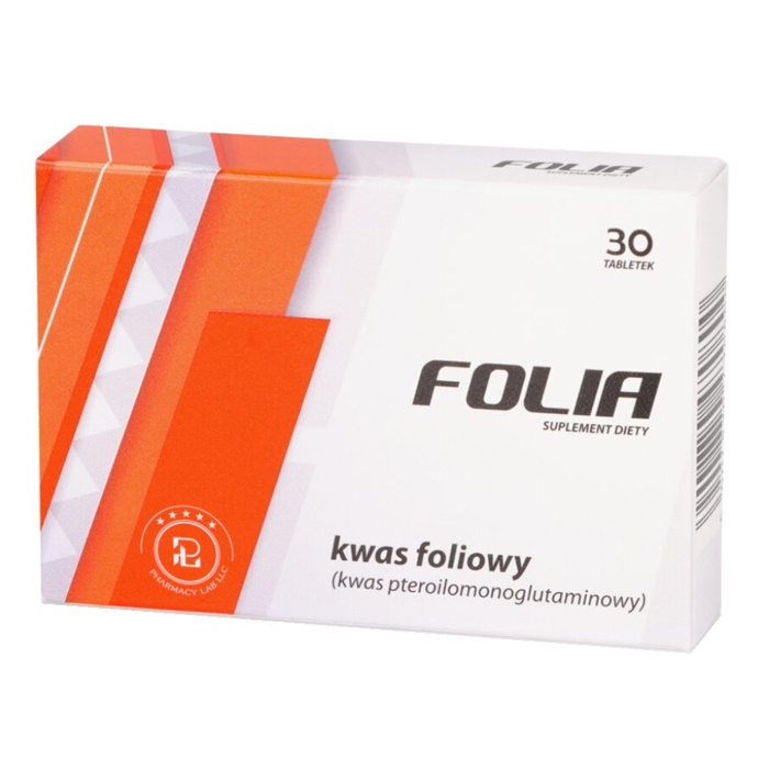 Folia tabletki z kwasem foliowym, 30 szt.