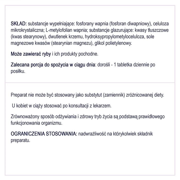 Folian Forte 30 tabletek