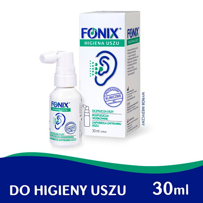 Fonix Higiena uszu spray, 30 ml