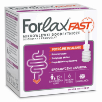 Forlax Fast Mikrowlewki doodbytnicze na zaparcia, 6 szt.