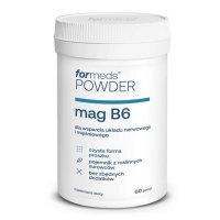 ForMeds Powder Mag B6 magnez i witamina B6 w proszku, 60 porcji