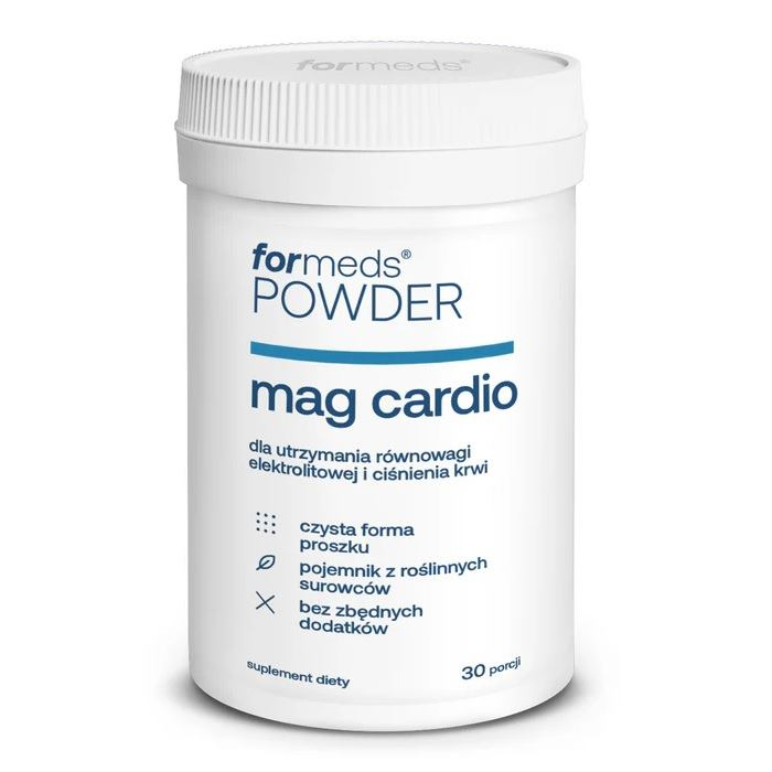 ForMeds Powder Mag Cardio proszek z magnezem i potasem, 30 porcji