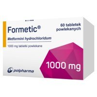 Formetic 1000 mg 60 tabletek powlekanych