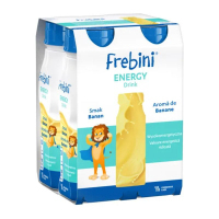 Frebini Energy Drink o smaku bananowym, 4 x 200 ml