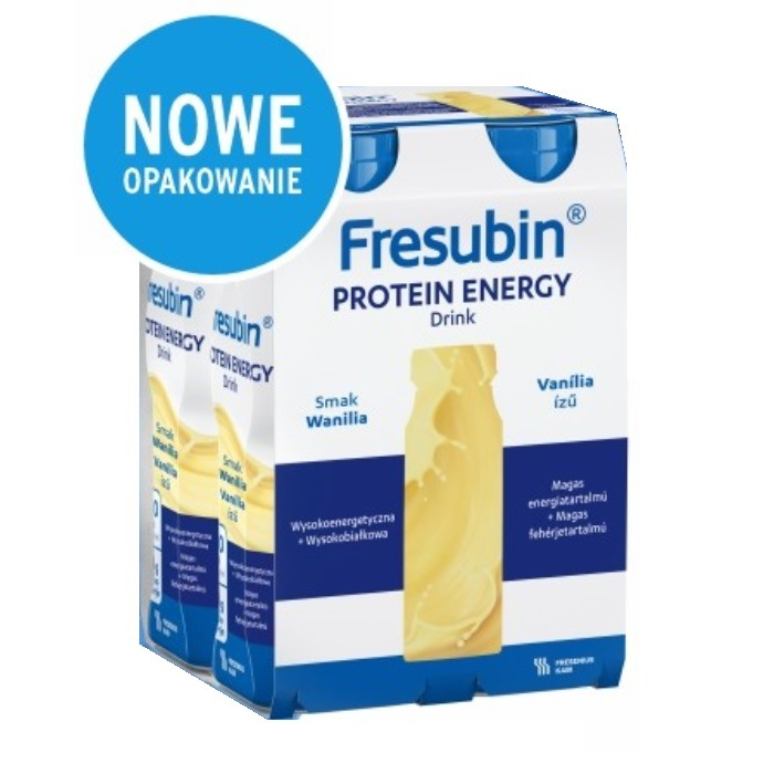 Fresubin Protein Energy Drink o smaku waniliowym, 4 x 200 ml