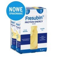 Fresubin Protein Energy Drink o smaku waniliowym, 4 x 200 ml