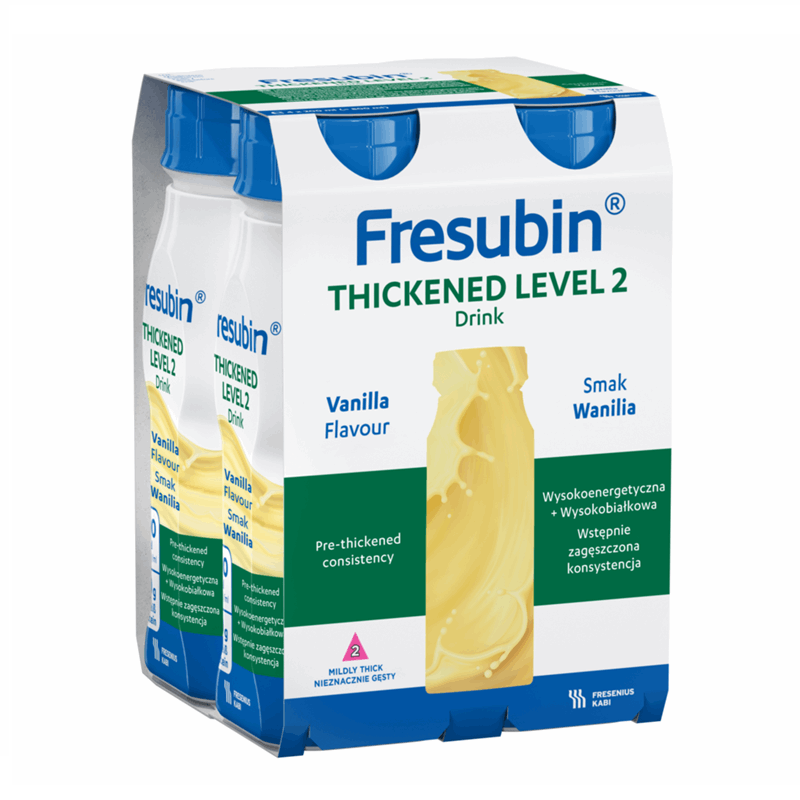 Fresubin Thickened Level 2 Drink preparat odżywczy o smaku waniliowym, 4 x 200 ml