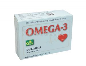 Galomega 517 mg 100 kaps.
