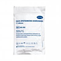 Gaza opatrunkowa jałowa bawełniana 17-nitek 1/2 m kw. 1 szt.