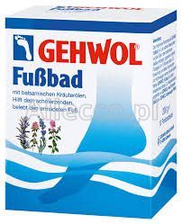 Gehwol sól do kąpieli stóp, 10 saszetek