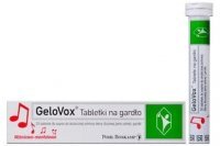 GELOVOX smak wiśniowo-miętowy 10 tabl. do ssania