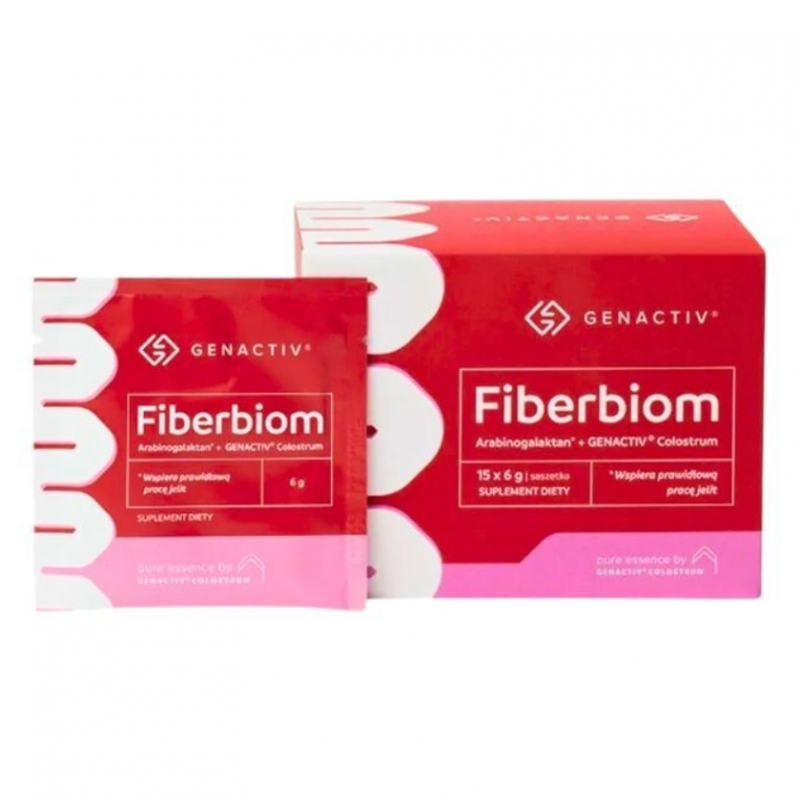 Genactiv Fiberbiom saszetki, 15 szt.