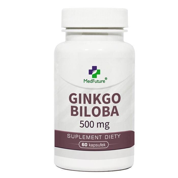 Ginkgo Biloba 500 mg 60 kapsułek