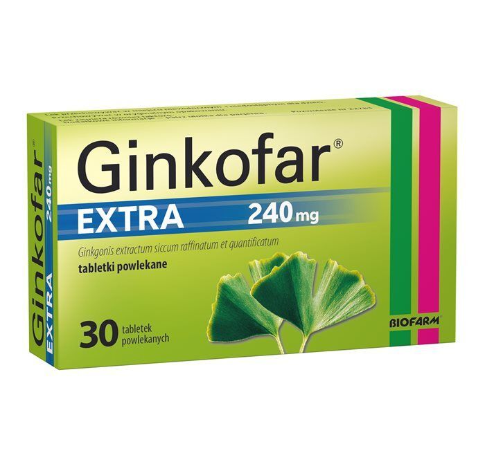 Ginkofar Extra 240 mg 30 tabletek