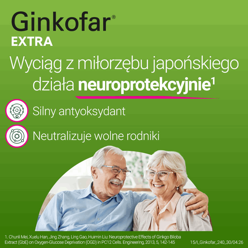 Ginkofar Extra 240 mg tabletki powlekane, 30 szt.