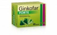 Ginkofar forte 80 mg 60 tabletek / Poprawa pamięci