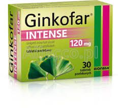 Ginkofar Intense 120 mg 30 tabl.